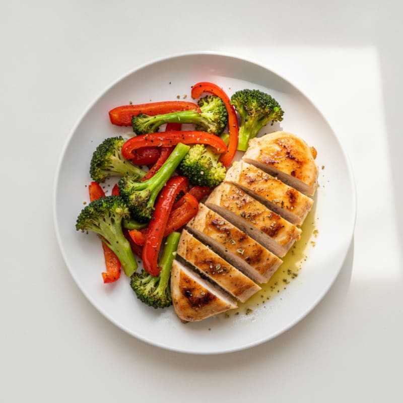Lemon Herb Chicken with Roasted Vegetables