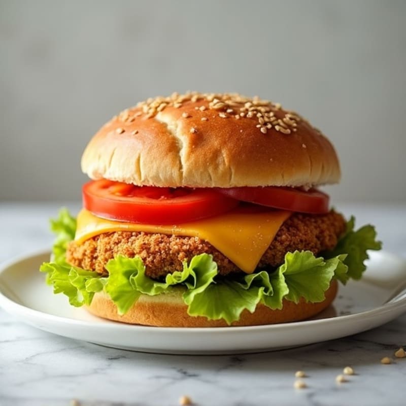 Crispy Baked Chicken Sandwich