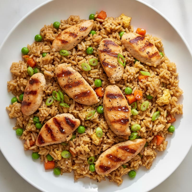 Chicken Fried Rice Skillet