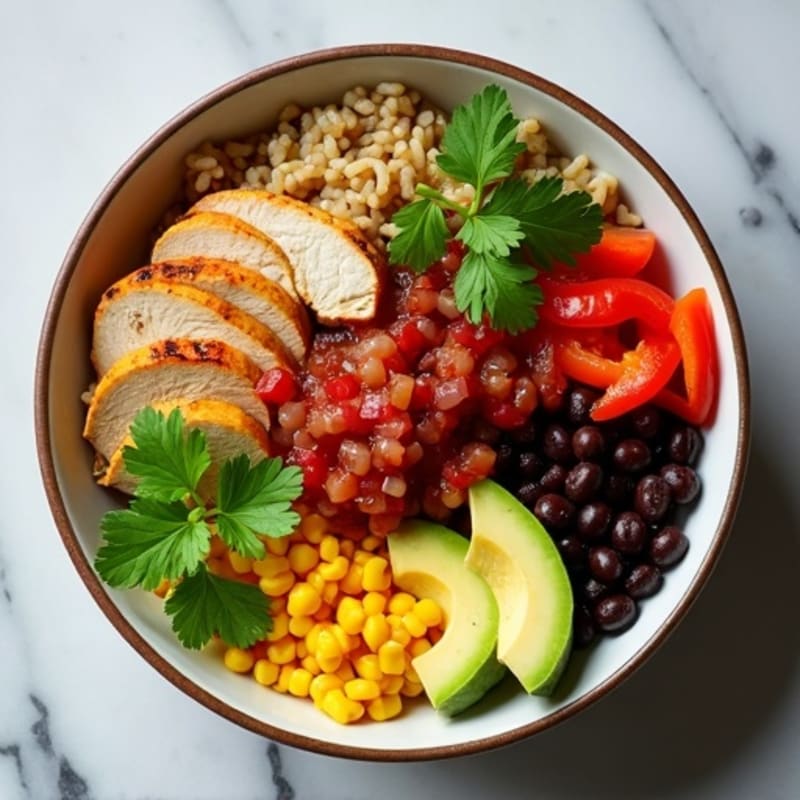 Fresh Black Bean Burrito Bowl