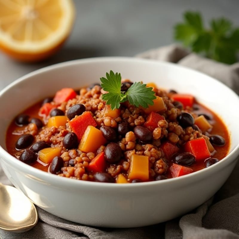 Hearty Slow Cooker Beef Chili