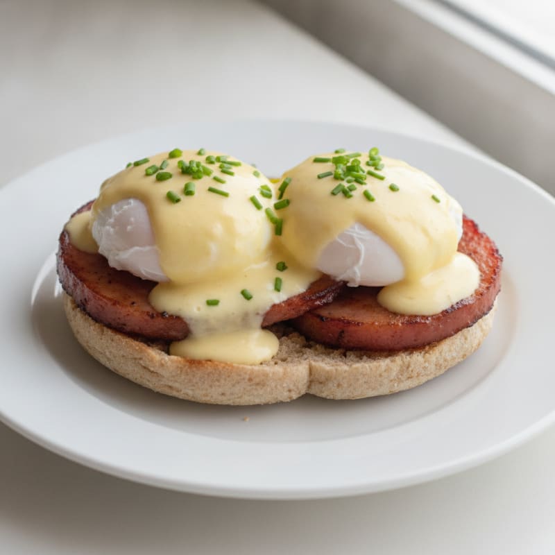 Classic Eggs Benedict with Hollandaise