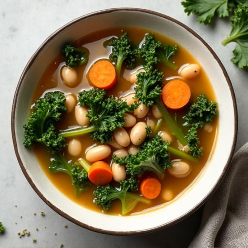 Hearty Kale and White Bean Soup