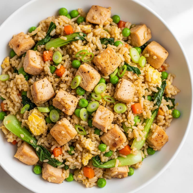 Chicken and Vegetable Fried Rice