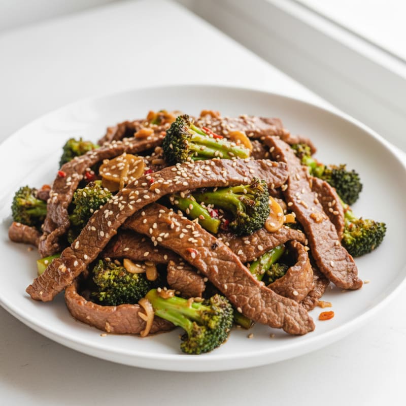 Tender Sesame Beef & Broccoli Stir-Fry