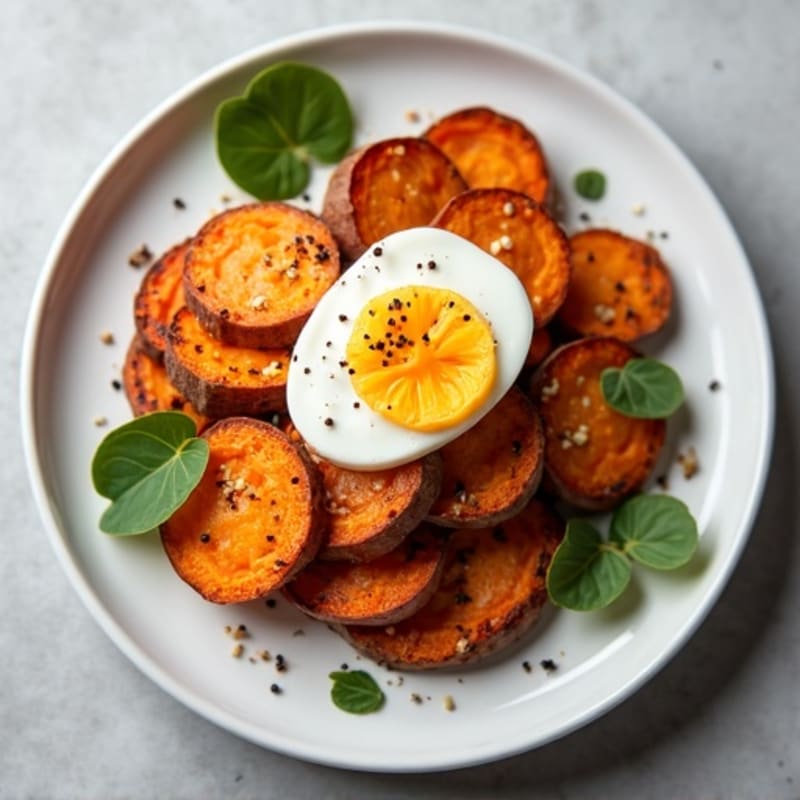 Protein-Packed Roasted Sweet Potato with Greek Yogurt