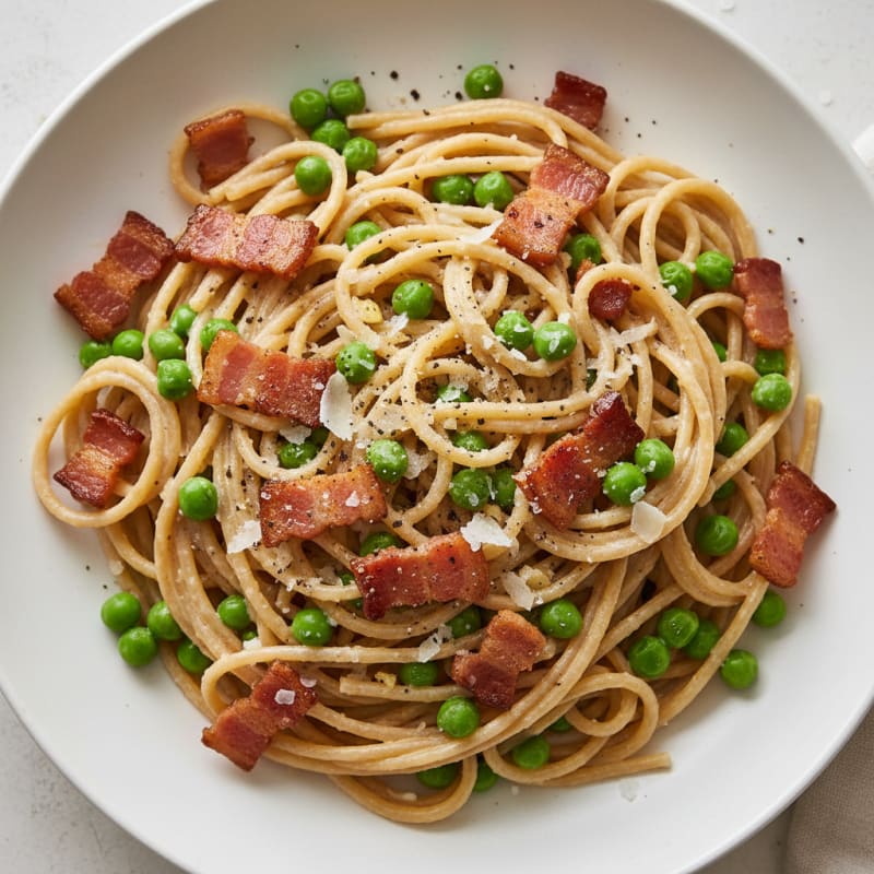 Classic Carbonara with Pancetta and Egg