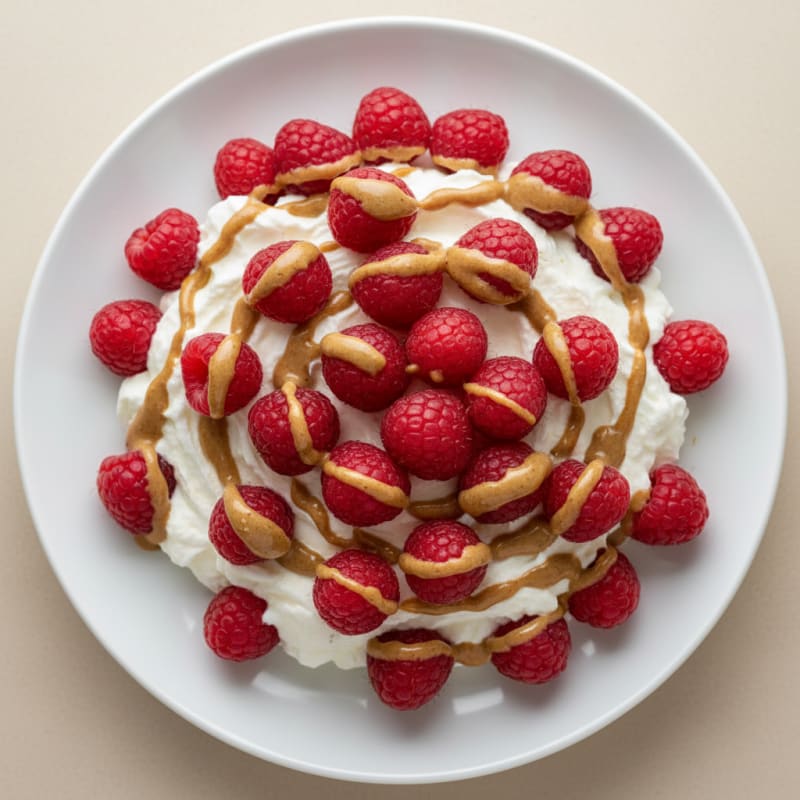 Silky Greek Yogurt Protein Mousse with Berries