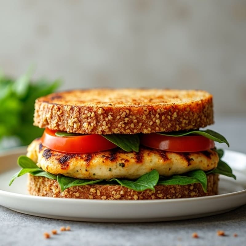 Grilled Pesto Chicken Sandwich