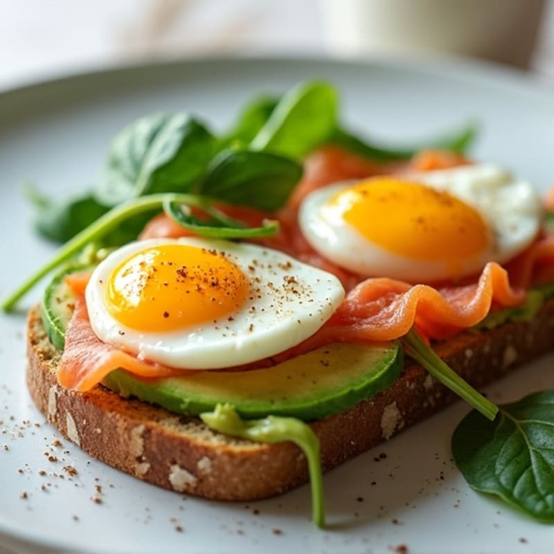 Creamy Avocado Sourdough Toast