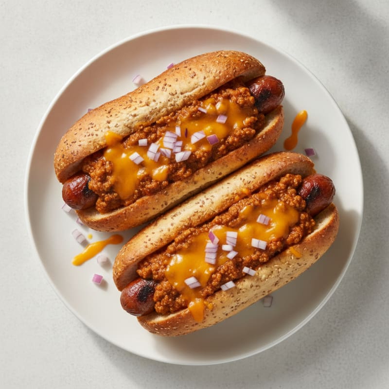 Chili Cheese Hot Dogs