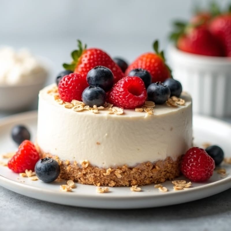 Greek Yogurt Protein Cheesecake