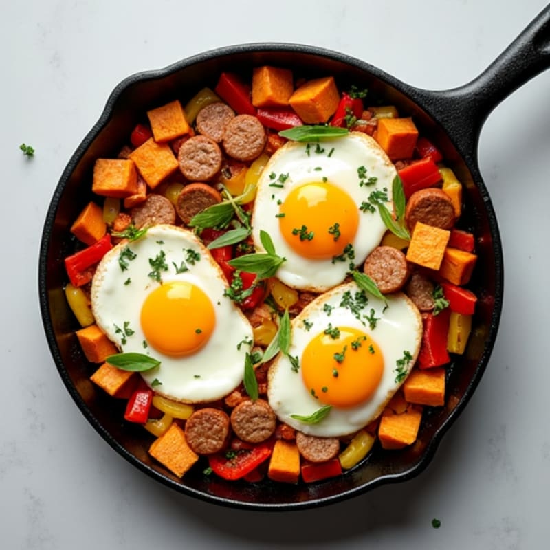 Loaded Protein Breakfast Skillet