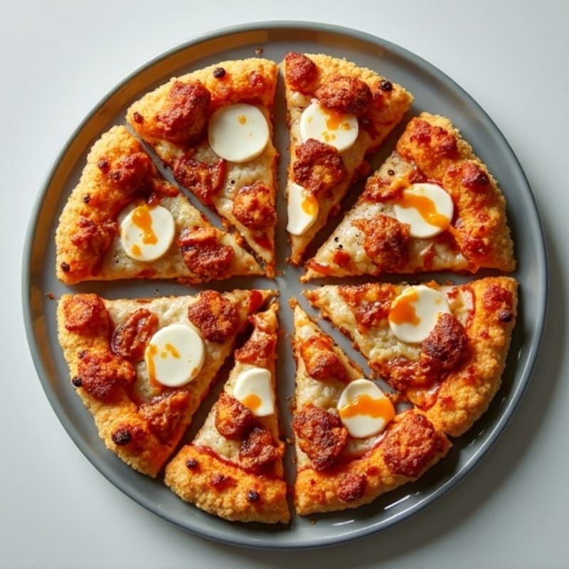 Crispy BBQ Chicken Pizza