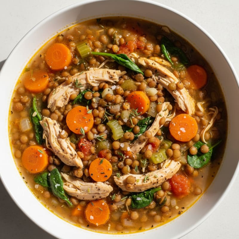 Hearty Vegetable and Lentil Soup