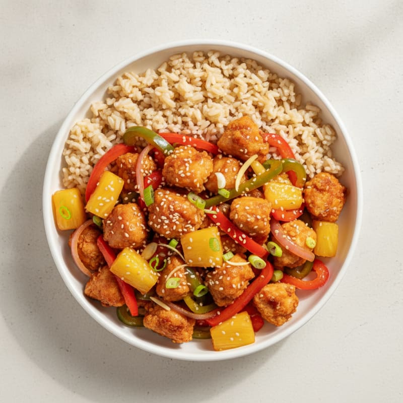 Sweet and Sour Chicken Stir-Fry