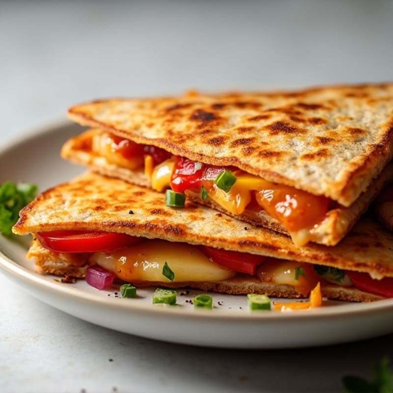 Crispy BBQ Chicken Quesadilla