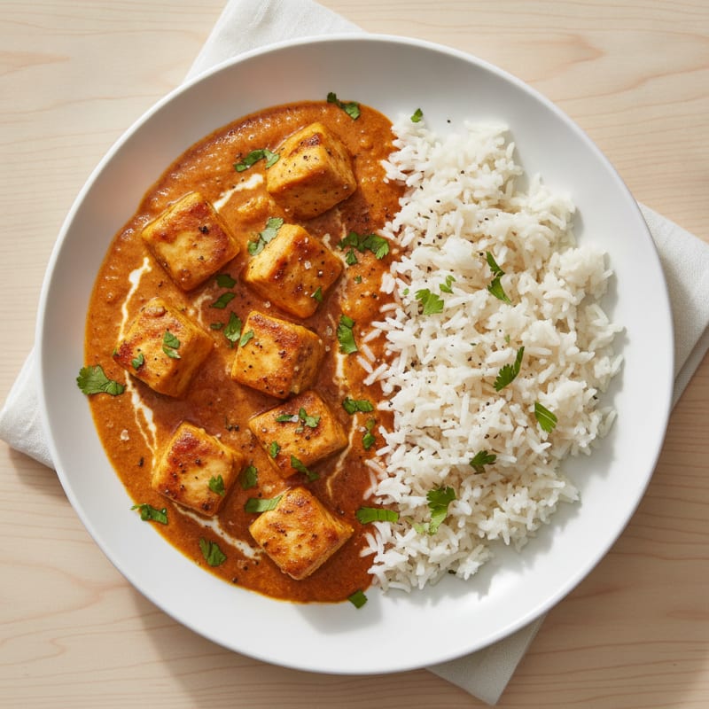 Spiced Butter Chicken with Basmati Rice