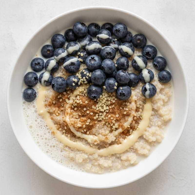 Berry Quinoa Breakfast Bowl