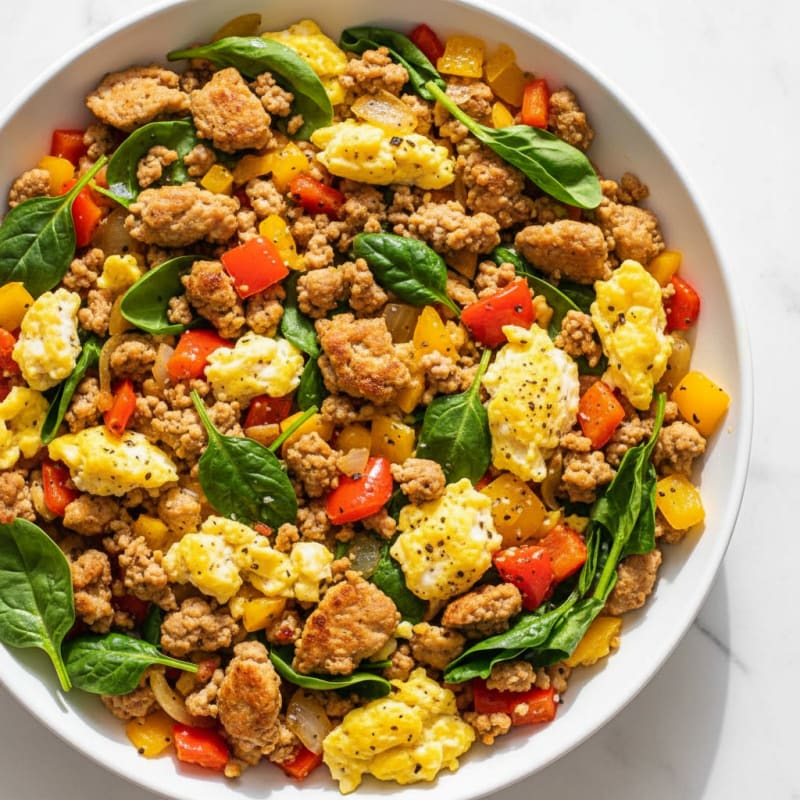 Hearty Grand Slam Breakfast Skillet