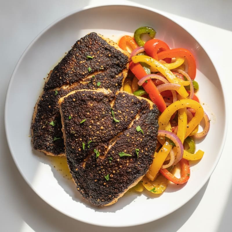 Cajun Blackened Catfish Fillet