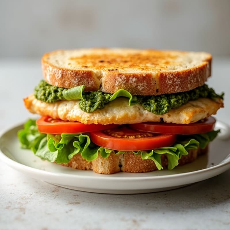 Grilled Pesto Chicken Sandwich