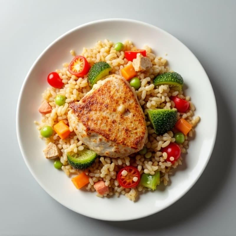 Healthy Chicken Fried Rice