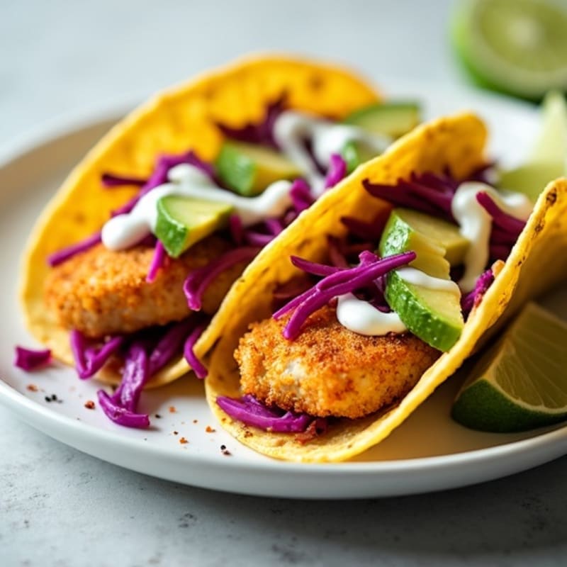 Fresh Crispy Fish Tacos