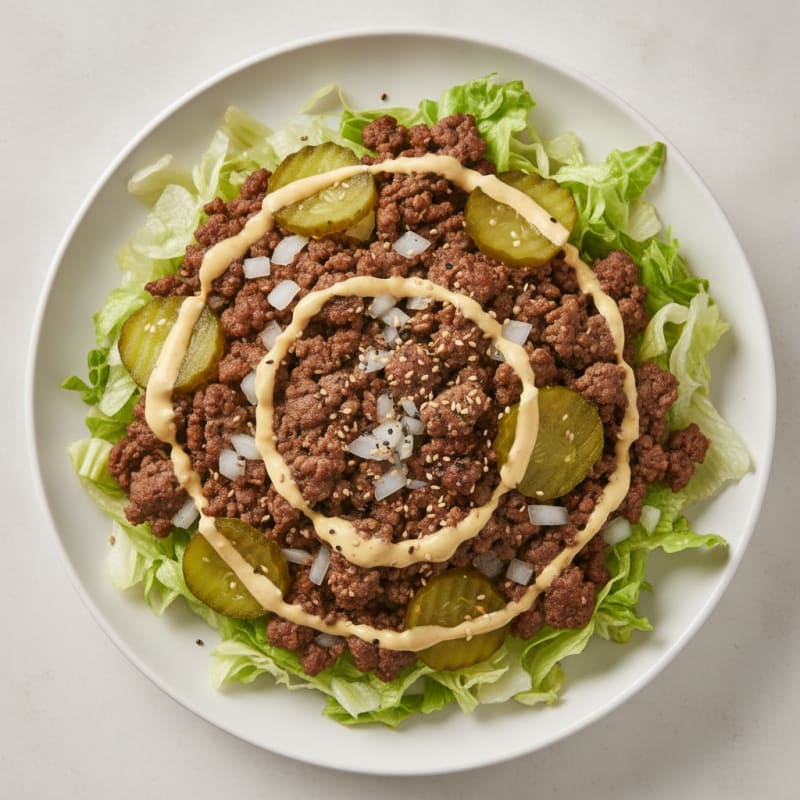 Big Mac Protein Bowl