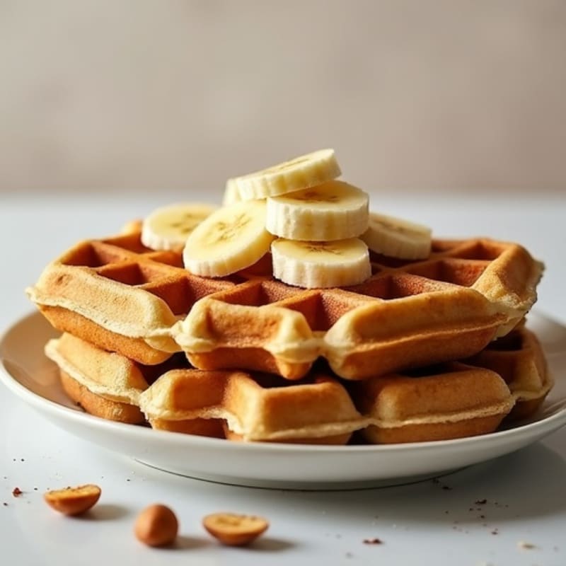Crispy Protein-Packed Almond Flour Waffles
