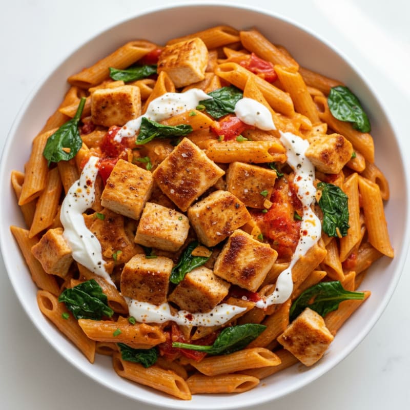 Creamy Roasted Red Pepper Pasta