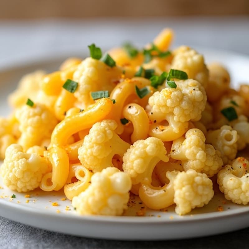 Protein-Packed Cauliflower Mac with Sharp Cheddar
