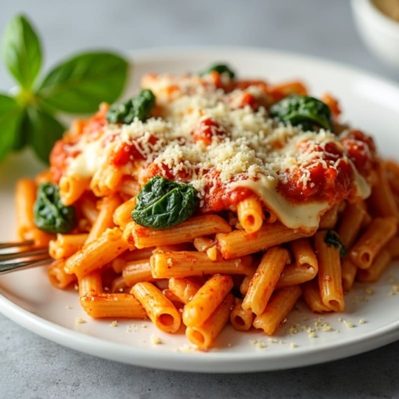 Protein-Packed Turkey and Veggie Baked Ziti