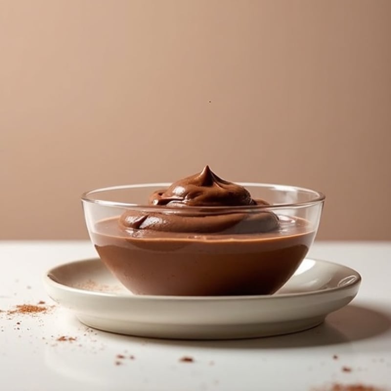 Silky Chocolate Protein Pudding