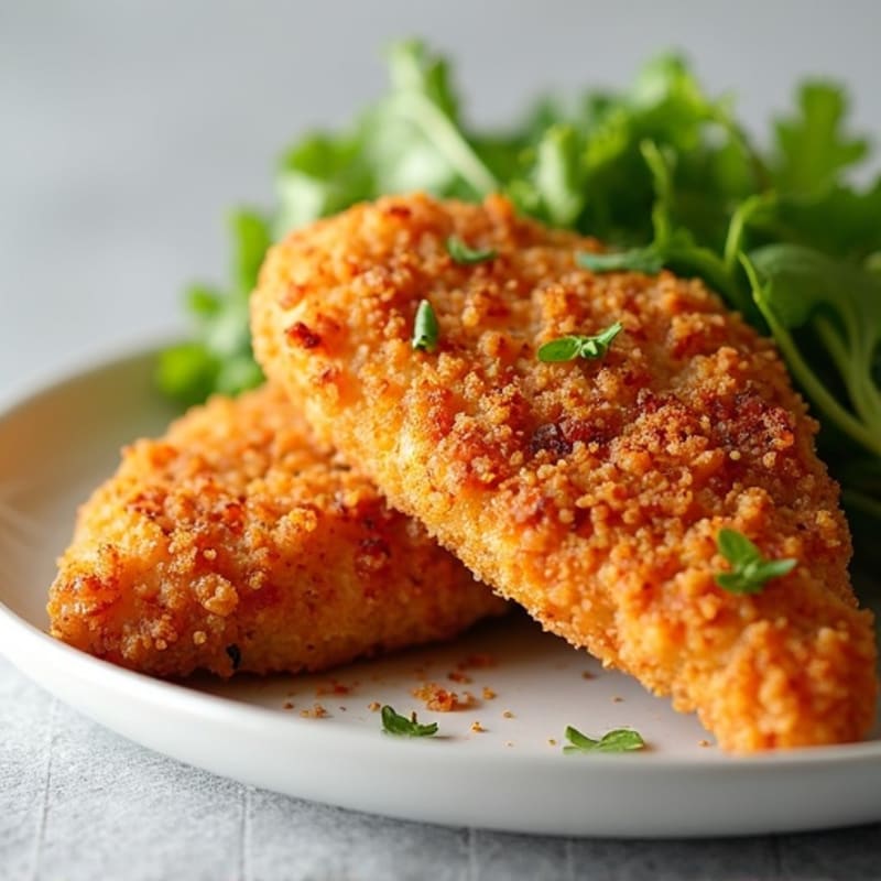 Oven-Baked Crispy Almond-Crusted Chicken