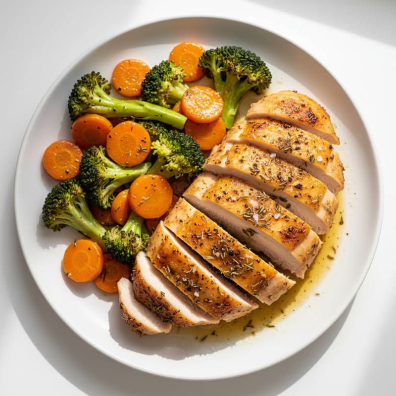 Crispy Herb-Roasted Rotisserie Chicken