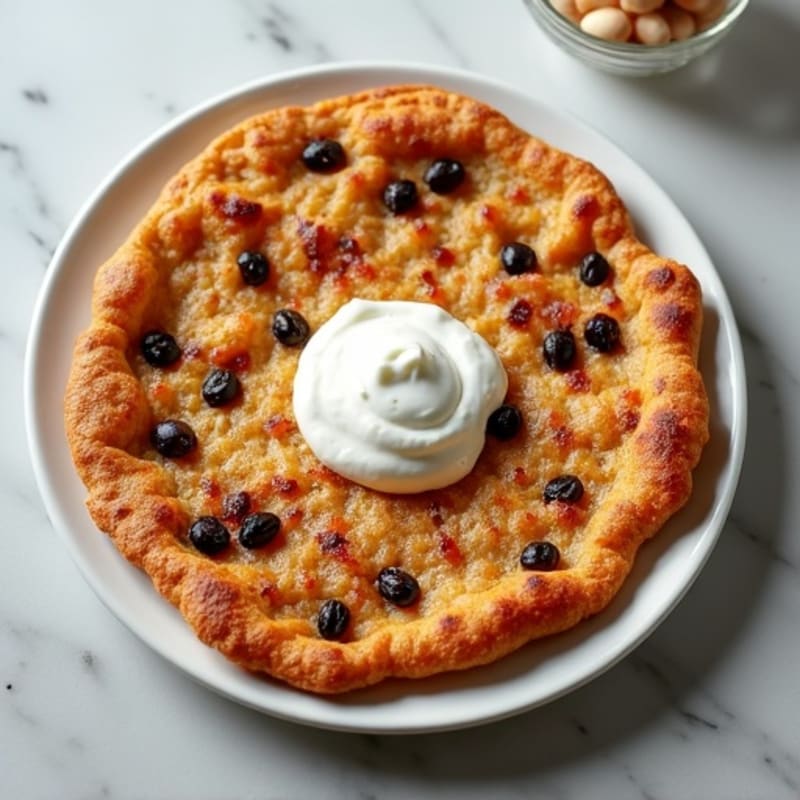 Crispy Spiced Bean Whole Wheat Flatbread