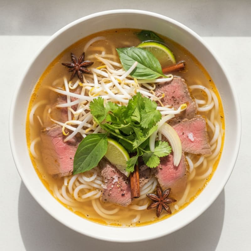 Beef Pho Noodle Soup