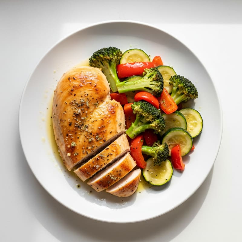 Lemon Herb Chicken and Roasted Vegetables