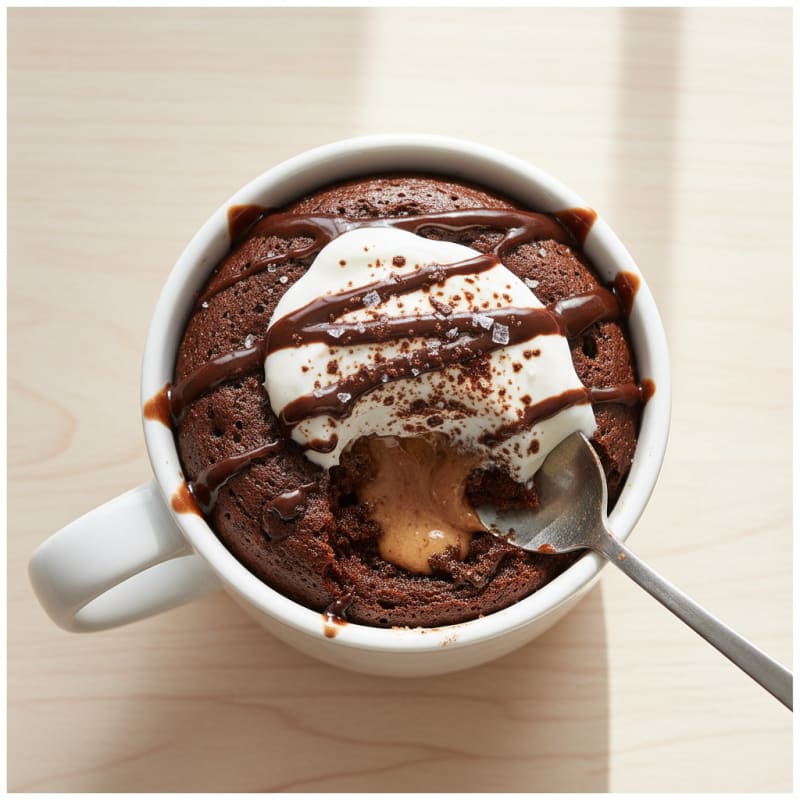 Decadent Chocolate Protein Mug Cake