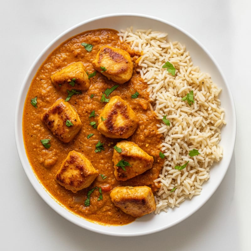 Chicken Tikka Masala with Basmati Rice