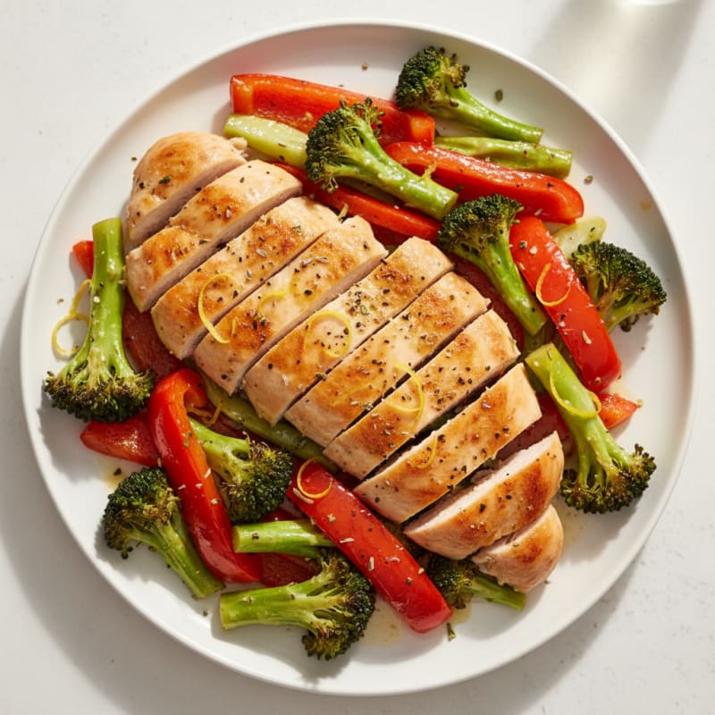 Sheet Pan Lemon Herb Chicken