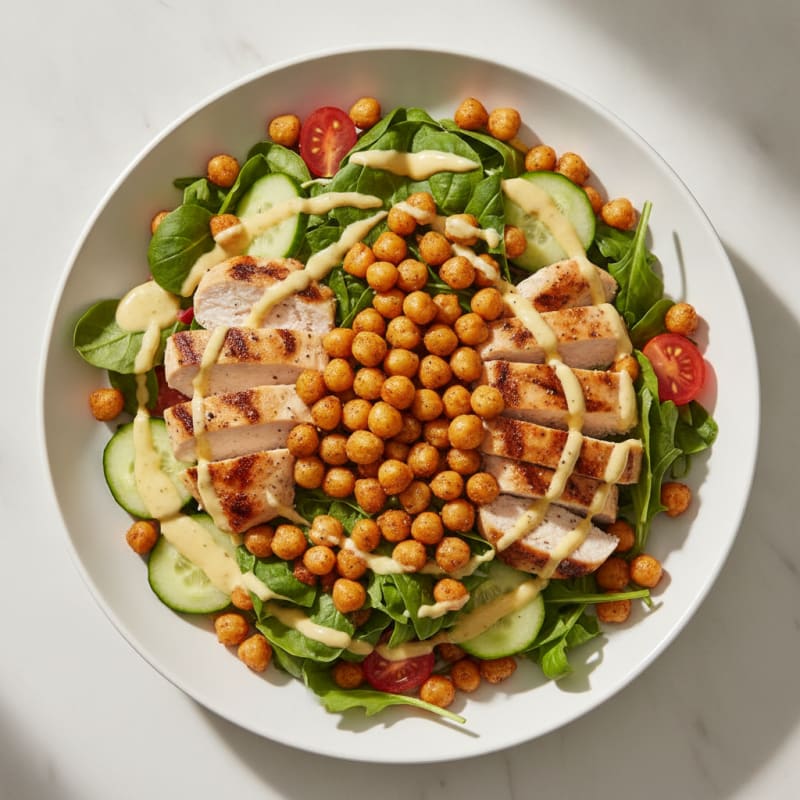 Roasted Garbanzo Bean Salad