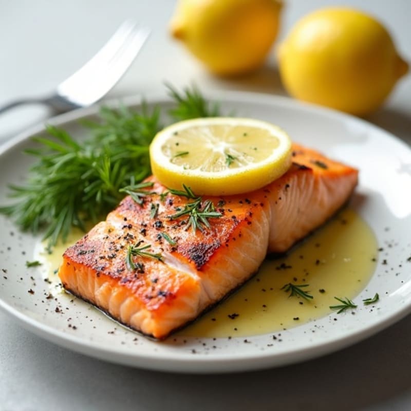 Lemon Herb Grilled Salmon