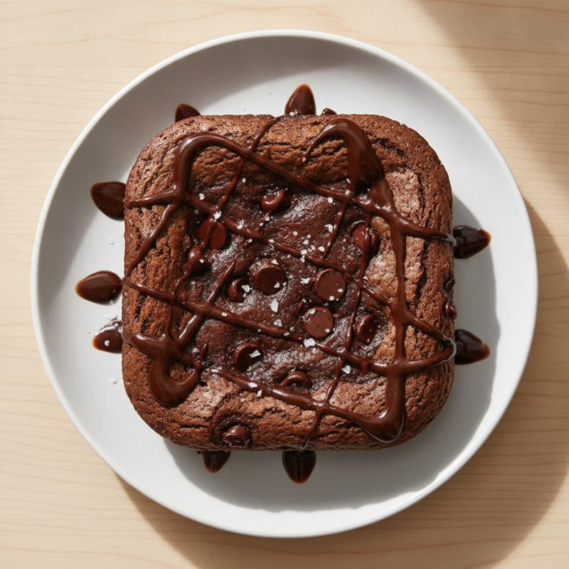 High-Protein Decadent Chocolate Fudge Brownie Bake