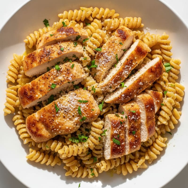 Classic Garlic Parmesan Pasta