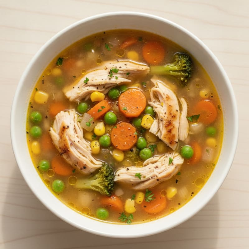 Hearty Freeze-Dried Vegetable Soup