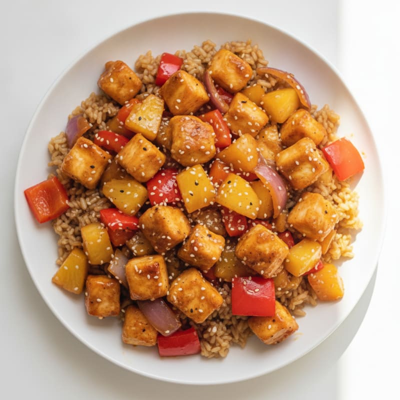 Sweet and Sour Chicken Stir-Fry