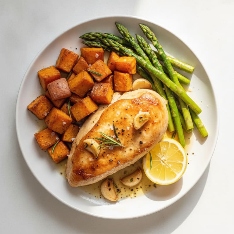 Garlic Herb Roasted Chicken