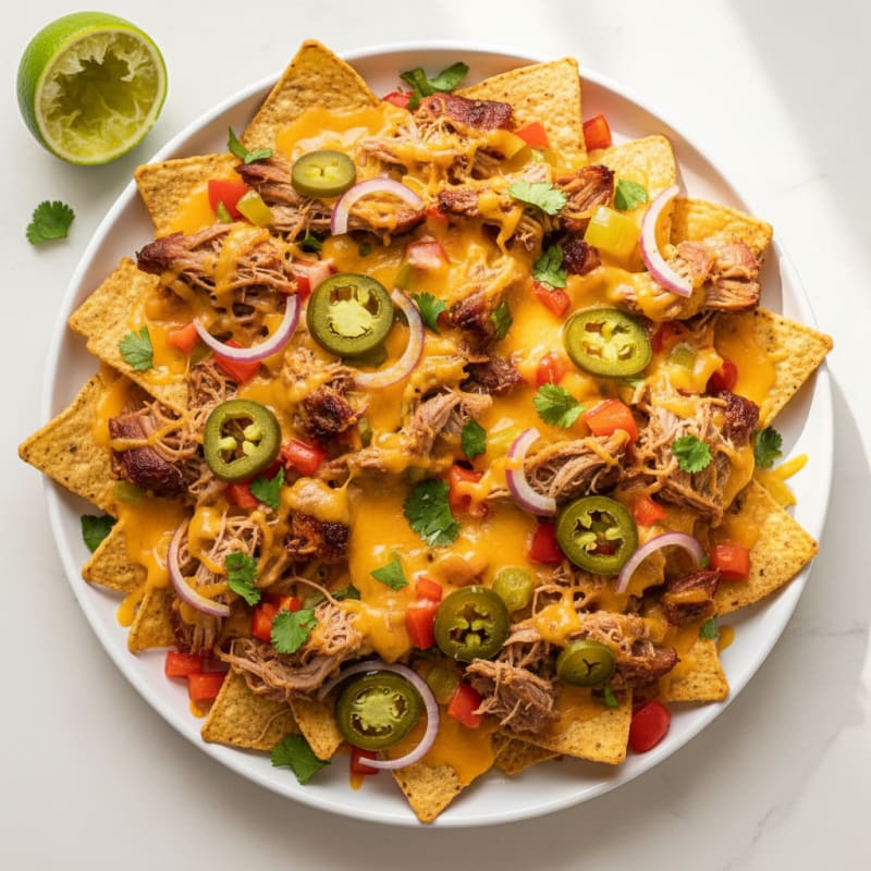 Smoky Pulled Pork Nachos